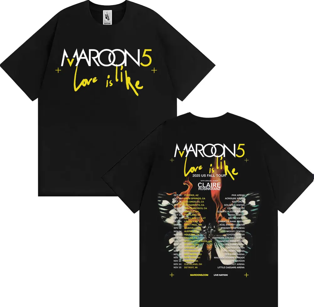 Band Maroon 5 Love Is Like US  - Street Fashion Men 2025 recension och pris