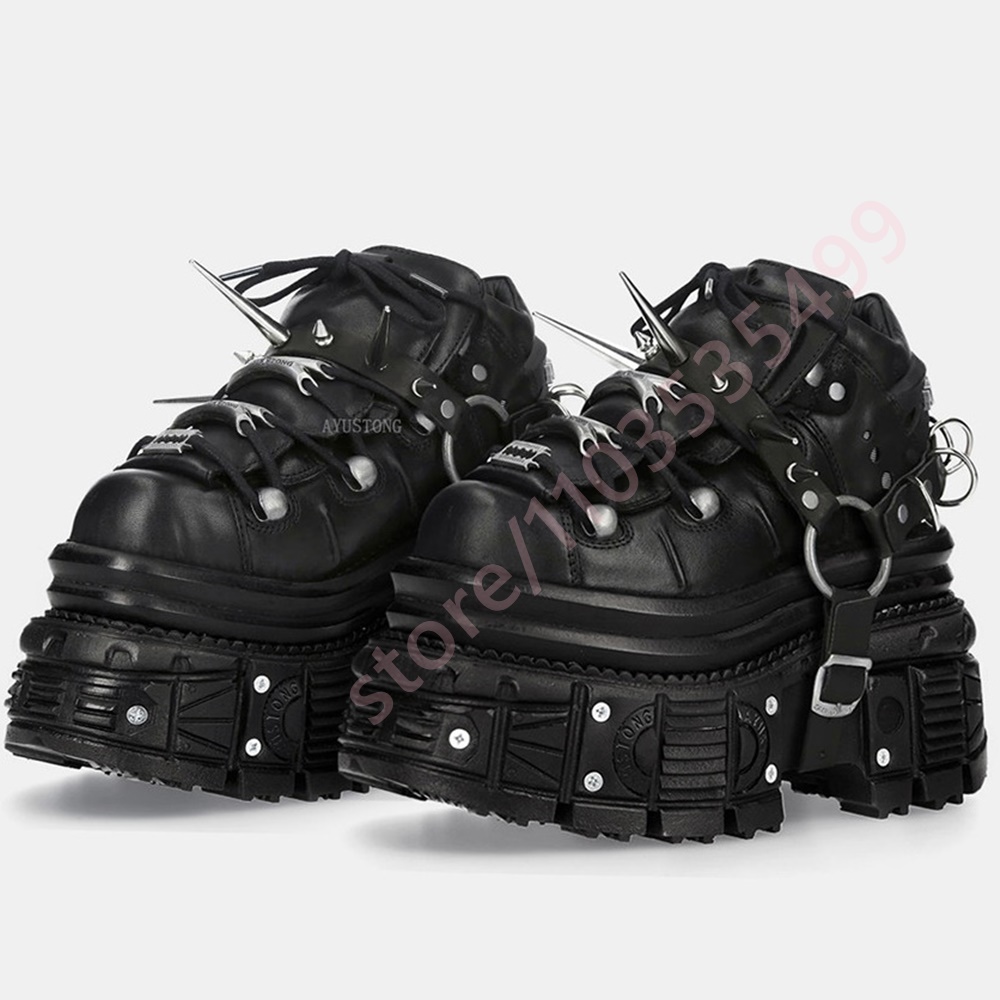2026 New Black Gothic Punk Pla - Street Fashion Y2K recension och pris