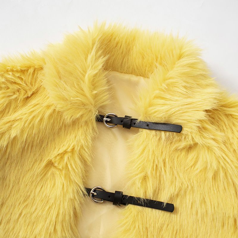 2025 Fur Short Coat Women Crop - Street Fashion Men 2025 recension och pris
