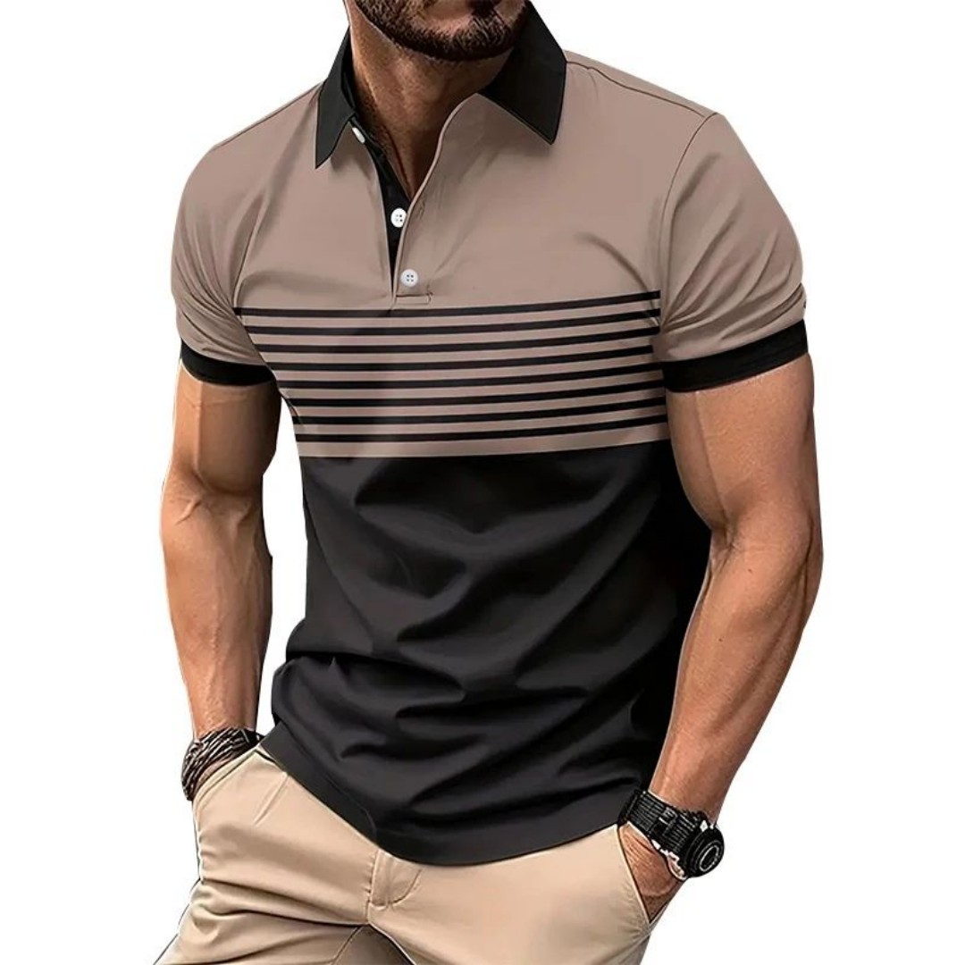 The 2025 summer new men's POLO - Street Fashion Men 2025 recension och pris