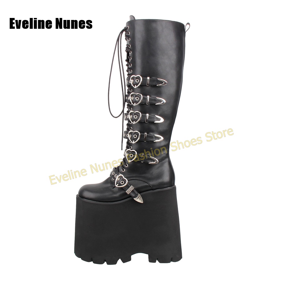 Y2K Gothic Lolita Tall Platfor - Street Fashion Y2K recension och pris